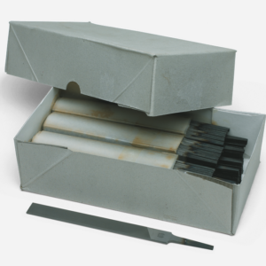 Flatfil 6", 100 st/förpackning 